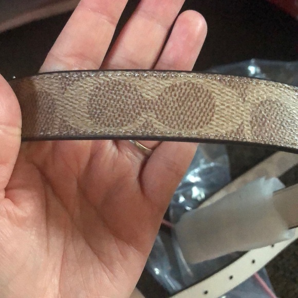 Coach tan belt main image 4